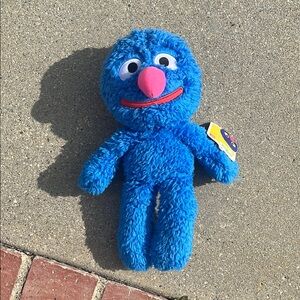 Blue Plush Toy Grover💙